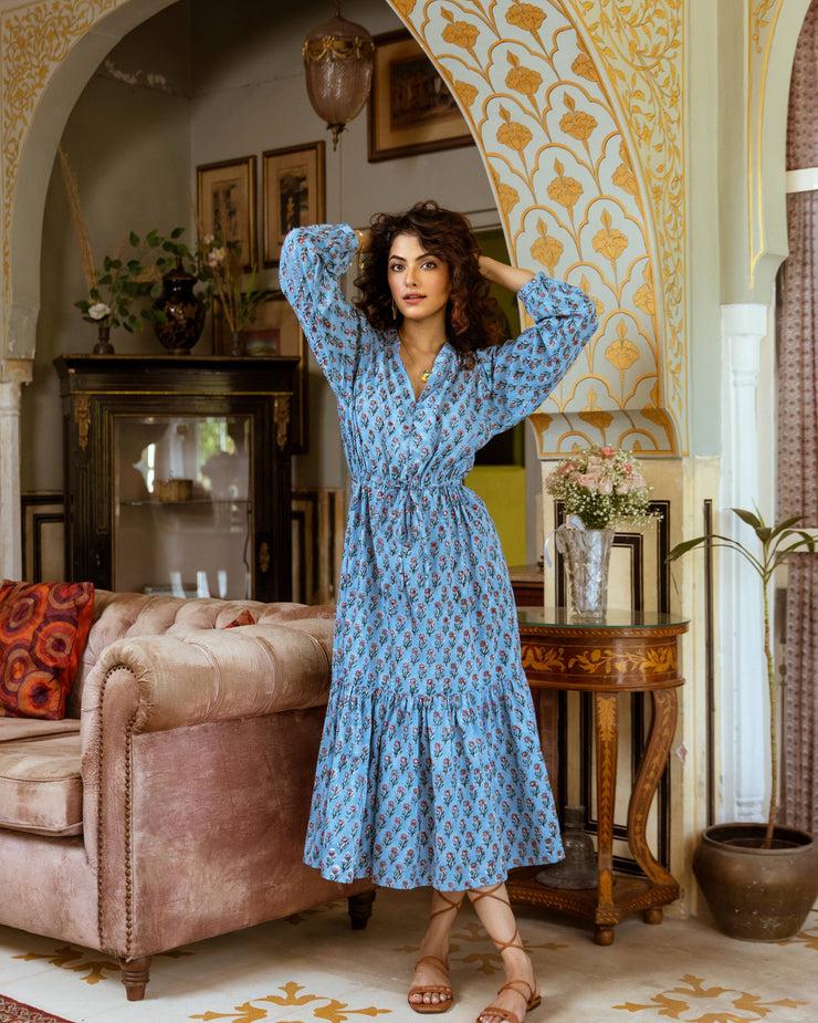 Printed Cotton Dress